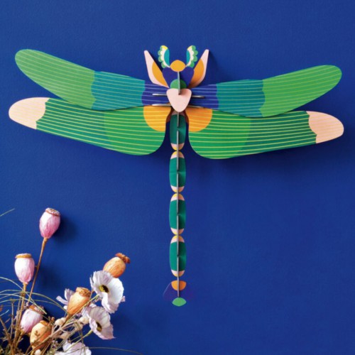 Déco murale - Green Dragonfly - Studio Roof Déco murale - Green Dragonfly - Studio Roof