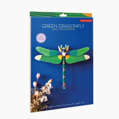 Déco murale - Green Dragonfly - Studio Roof Déco murale - Green Dragonfly - Studio Roof