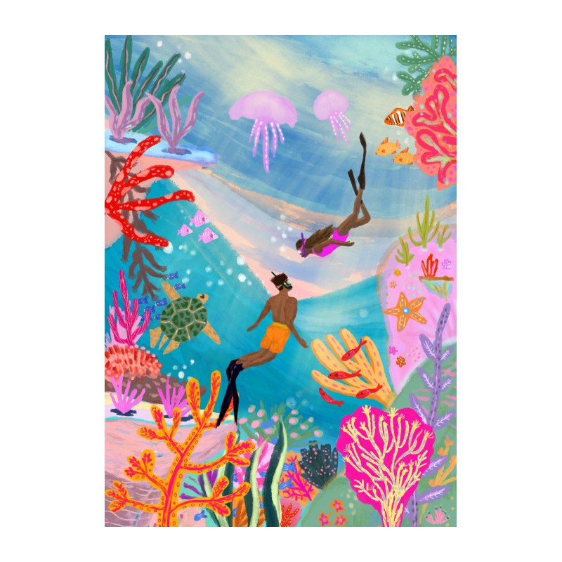 Pieces & Peace - Puzzle 500 pièces - Wild swimming Voir la slide Pieces & Peace - Puzzle 500 pièces - Wild swimming
