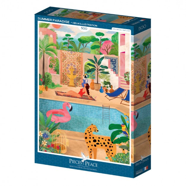 Pieces & Peace - Puzzle 500 pièces - Summer paradise