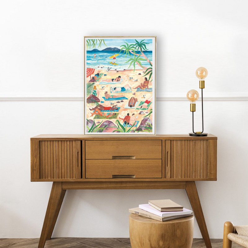 Voir la slide Pieces & Peace - Puzzle 1000 pièces - Day at the beach