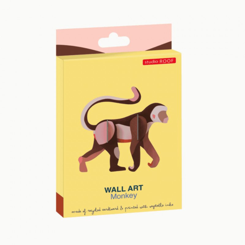 Studio Roof - Déco murale - Wild animals - Monkey Voir la slide Studio Roof - Déco murale - Wild animals - Monkey