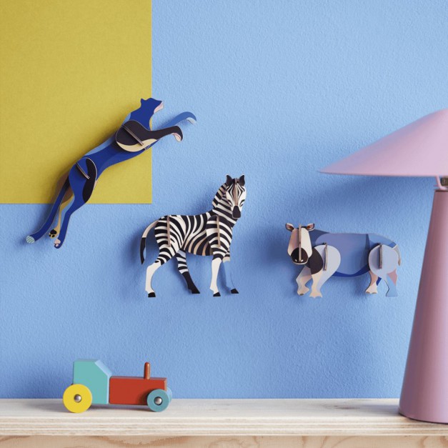 Studio Roof - Déco murale - Wild animals - Rhino