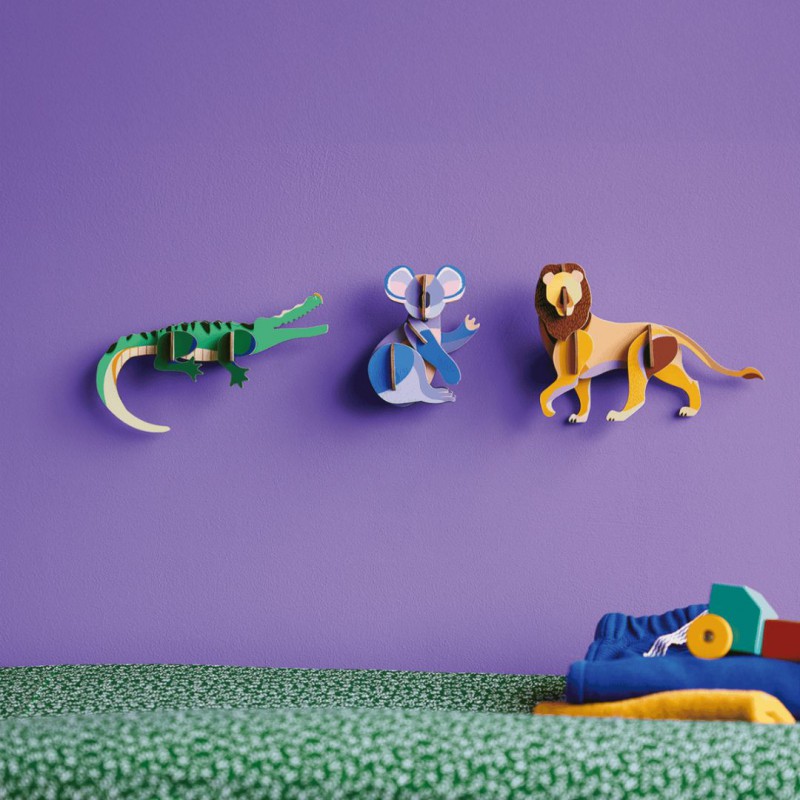 Studio Roof - Déco murale - Wild animals - Lion Voir la slide Studio Roof - Déco murale - Wild animals - Lion