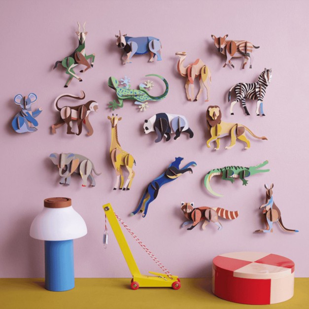 Studio Roof - Déco murale - Wild animals - Giraffe