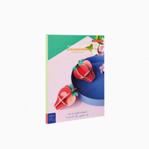 Studio Roof - Pop out cards - Strawberries