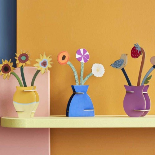Studio Roof - Pop out cards - Klimt flowers Studio Roof - Pop out cards - Klimt flowers
