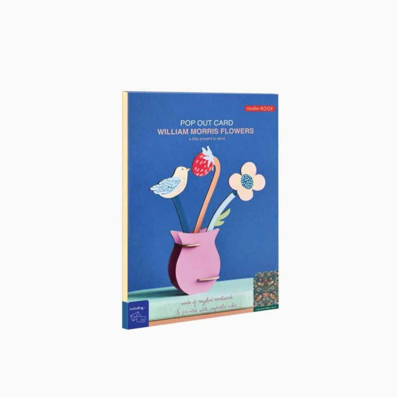 Studio Roof - Pop out cards - William Morris flowers Voir la slide Studio Roof - Pop out cards - William Morris flowers