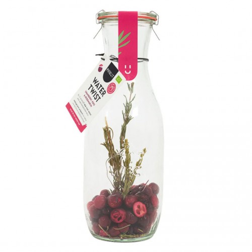 Pineut - Watertwist Carafe - Cranberry Cherry Rosemary BIO Pineut - Watertwist Carafe - Cranberry Cherry Rosemary BIO