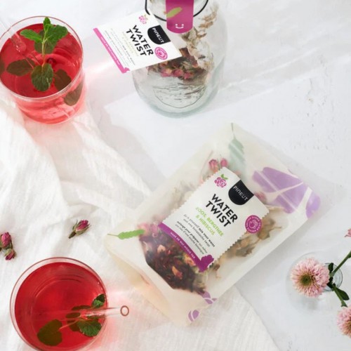 Pineut - Watertwist Carafe - Rose Mountain Tea Hibiscus Pineut - Watertwist Carafe - Rose Mountain Tea Hibiscus
