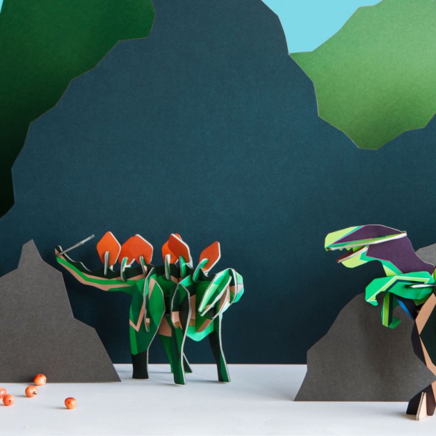 Studio Roof - Déco à poser - Stegosaurus