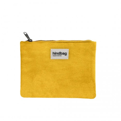 Pochette zippée en coton bio GOTS – Pratique et solidaire Pochette zippée en coton bio GOTS – Pratique et solidaire
