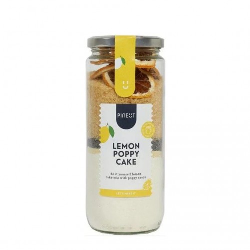 Pineut - Cake Jar - Lemon Poppy Cake