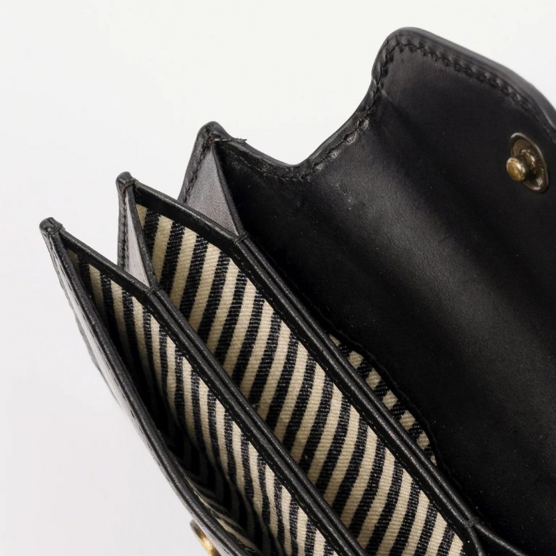 O My Bag - Harmonica Noir - Portefeuille en cuir Voir la slide O My Bag - Harmonica Noir - Portefeuille en cuir