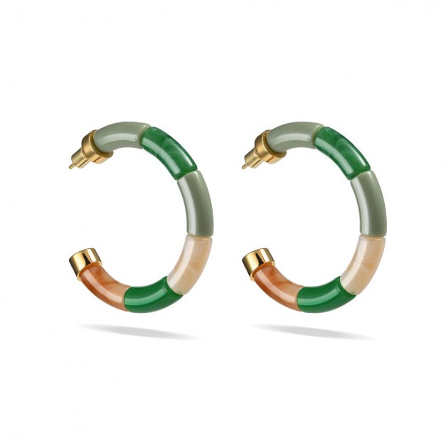 Parabaya - Boucles D'oreilles - Bola Floresta