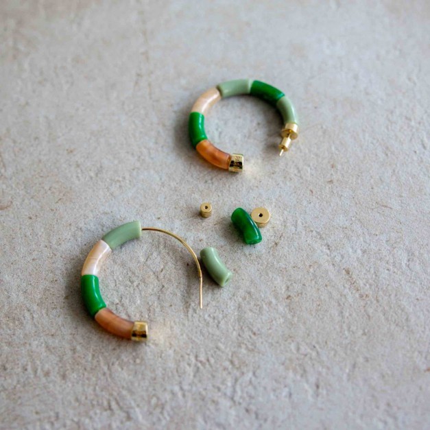 Parabaya - Boucles D'oreilles - Bola Floresta