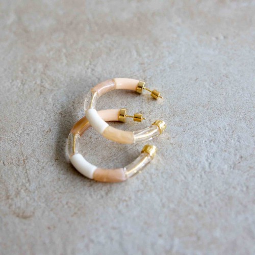 Parabaya - Boucles D'oreilles - Bola Neve Parabaya - Boucles D'oreilles - Bola Neve