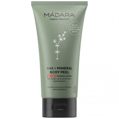 Madara AHA + Mineral Body Peel 175ml – Gommage Lissant Corps