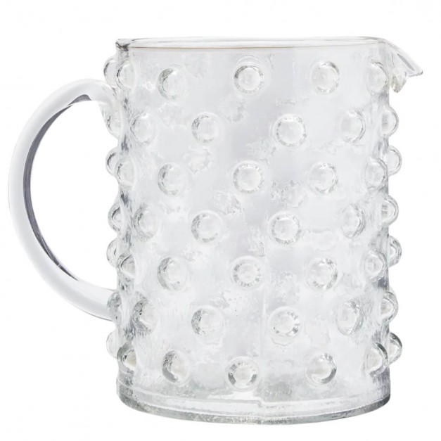 Carafe en verre - bulles - Madam Stoltz