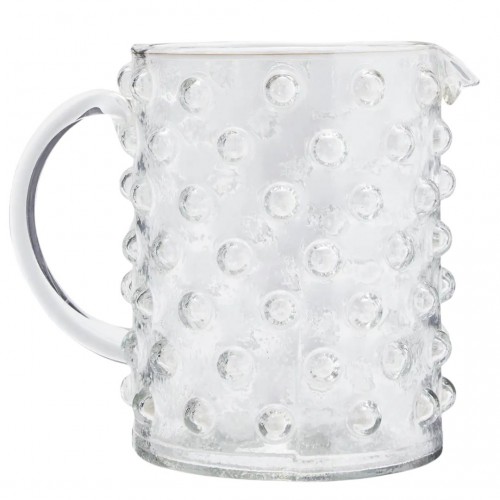Carafe en verre - bulles - Madam Stoltz Carafe en verre - bulles - Madam Stoltz