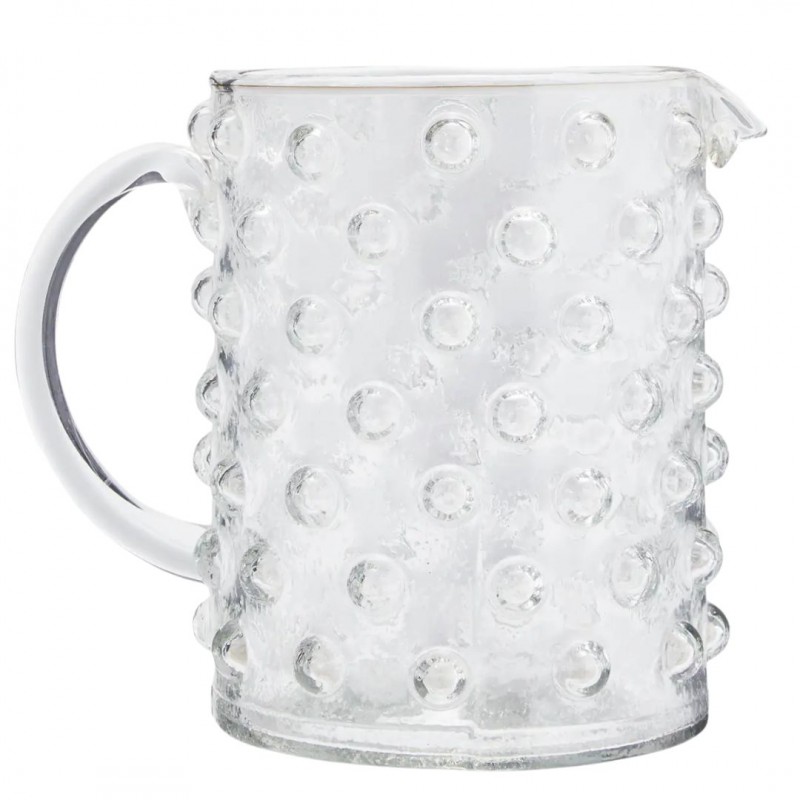 Carafe en verre - bulles - Madam Stoltz Voir la slide Carafe en verre - bulles - Madam Stoltz