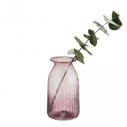 Vase recyclé - violet - Madam Stoltz