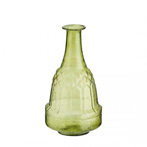 Vase recyclé - vert citron - Madam Stoltz