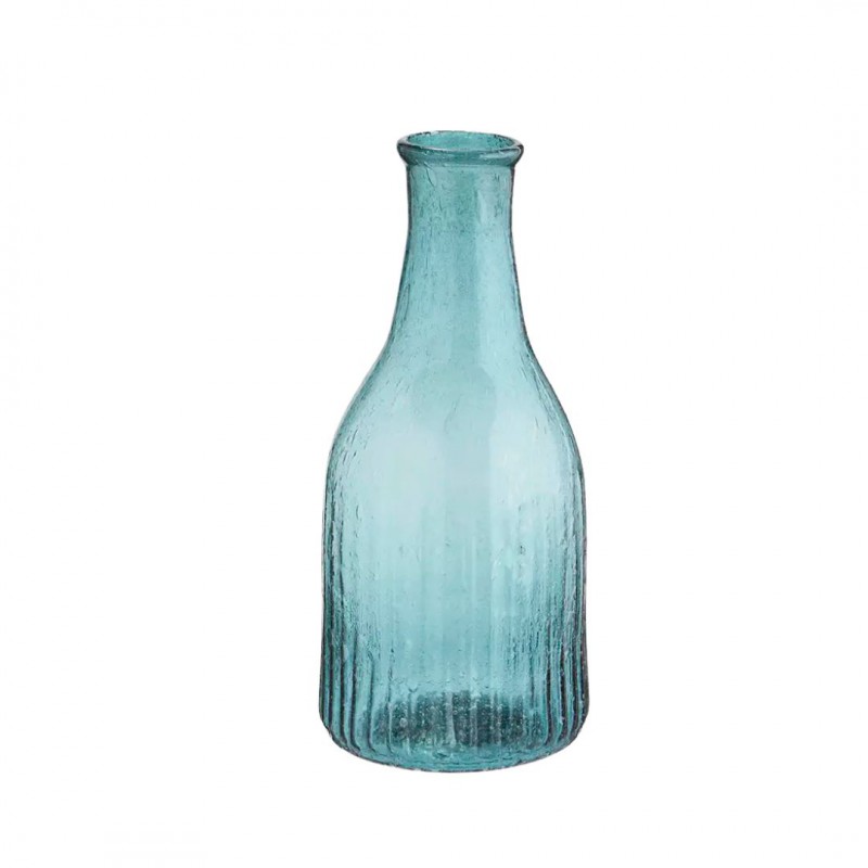 Vase recyclé - bleu sarcelle - Madam Stoltz Voir la slide Vase recyclé - bleu sarcelle - Madam Stoltz