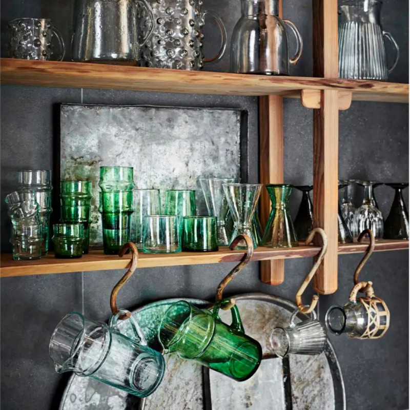 Voir la slide Carafe - Verre Beldi - vert - Madam Stoltz