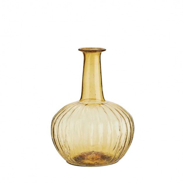 Vase recyclé - jaune - Madam Stoltz