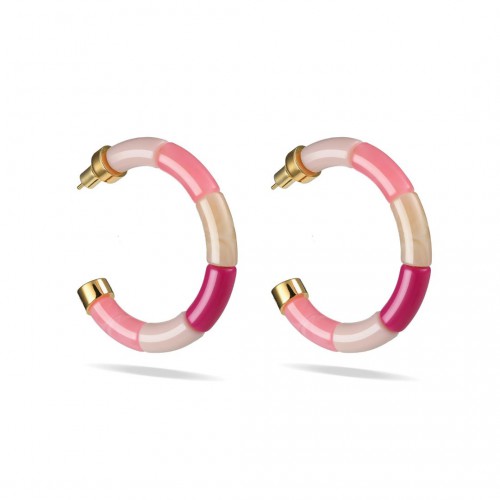 Parabaya - Boucles D'oreilles - Bola Rosa Parabaya - Boucles D'oreilles - Bola Rosa