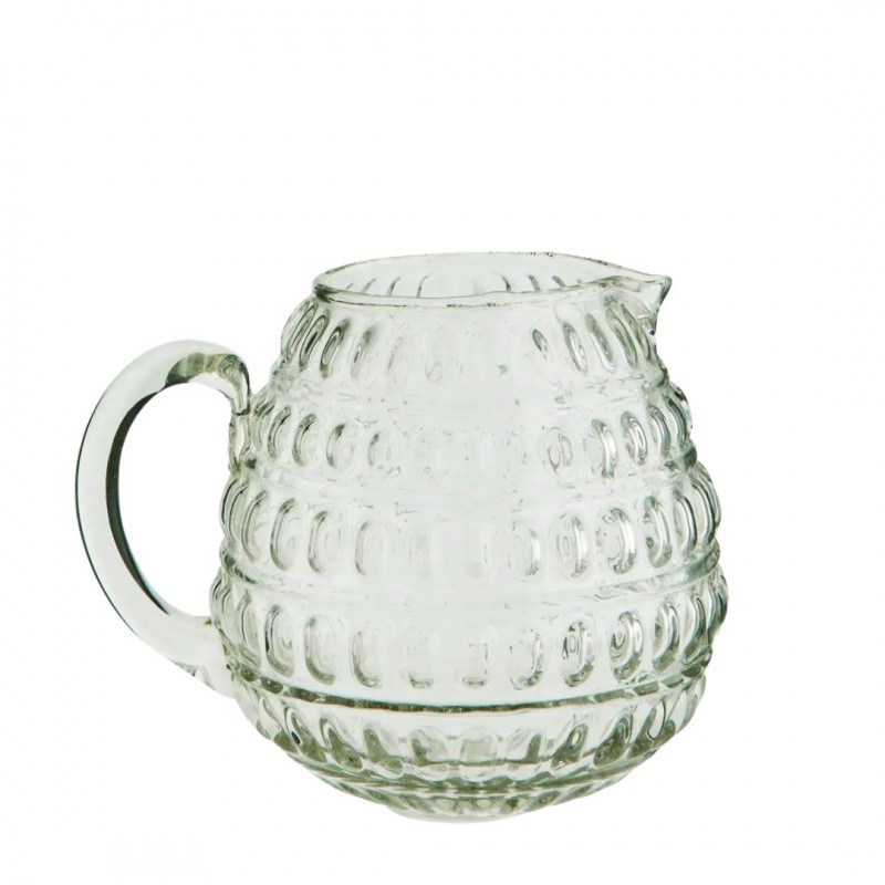 Carafe en verre - bulles - Madam Stoltz Voir la slide Carafe en verre - bulles - Madam Stoltz