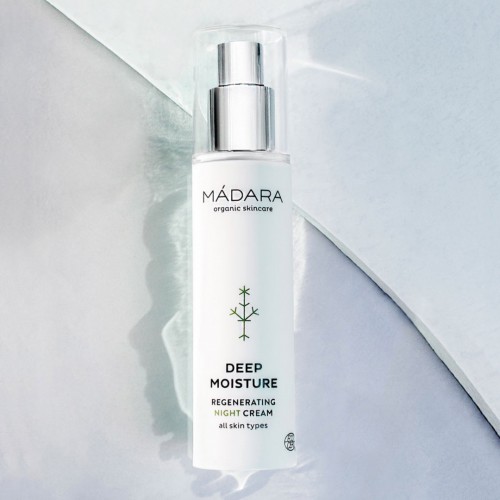 Madara Deep Moisture Regenerating Night Cream 50ml - Crème de Nuit Madara Deep Moisture Regenerating Night Cream 50ml - Crème de Nuit