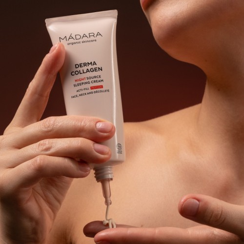 Madara Derma Collagen Night Source Cream 70ml - Anti-âge & Régénérant Madara Derma Collagen Night Source Cream 70ml - Anti-âge & Régénérant