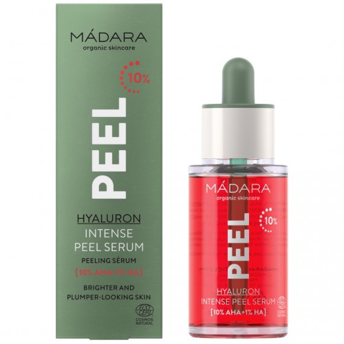 Madara Peel Hyaluron Serum 30ml - Sérum Exfoliant & Hydratant Madara Peel Hyaluron Serum 30ml - Sérum Exfoliant & Hydratant