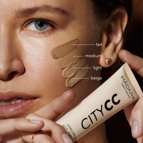 Madara City CC Cream SPF 15 - Crème Anti-pollution Medium 40ml