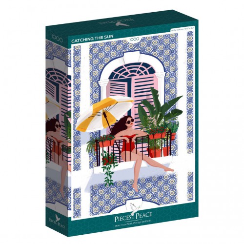 Pieces & Peace - Puzzle 1000 pièces - Attraper le Soleil Pieces & Peace - Puzzle 1000 pièces - Attraper le Soleil