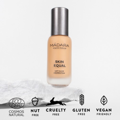 Madara - Skin Equal Foundation 40 Sand - Fond de Teint Vegan 30ml Madara - Skin Equal Foundation 40 Sand - Fond de Teint Vegan 30ml