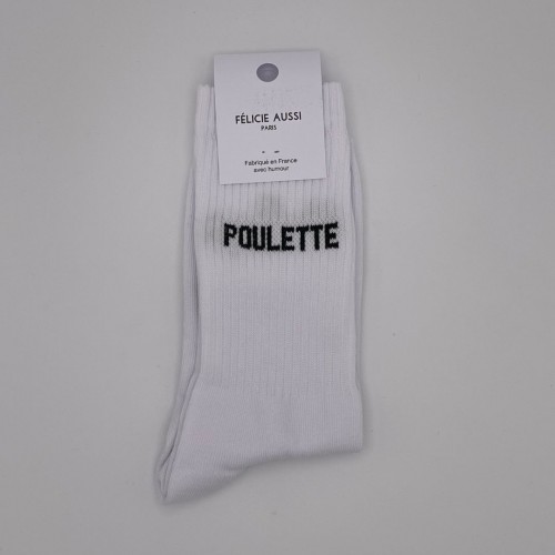 Félicie Aussi - Chaussettes Blanches Poulette Félicie Aussi - Chaussettes Blanches Poulette