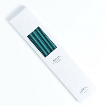 Maison Pechavy - Coffret de 10 bougies fines - Bleu de Prusse
