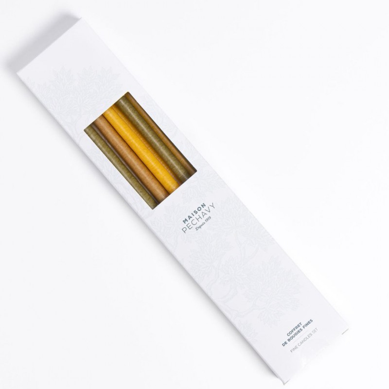 Maison Pechavy - Coffret de 10 bougies fines - Gismonda Voir la slide Maison Pechavy - Coffret de 10 bougies fines - Gismonda