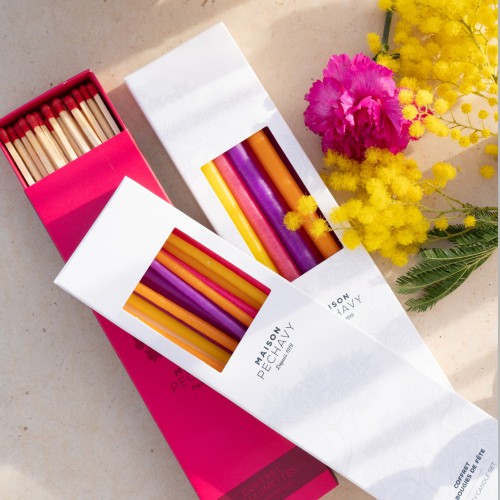 Maison Pechavy - Coffret de 10 bougies fines - Dolce Vita Maison Pechavy - Coffret de 10 bougies fines - Dolce Vita