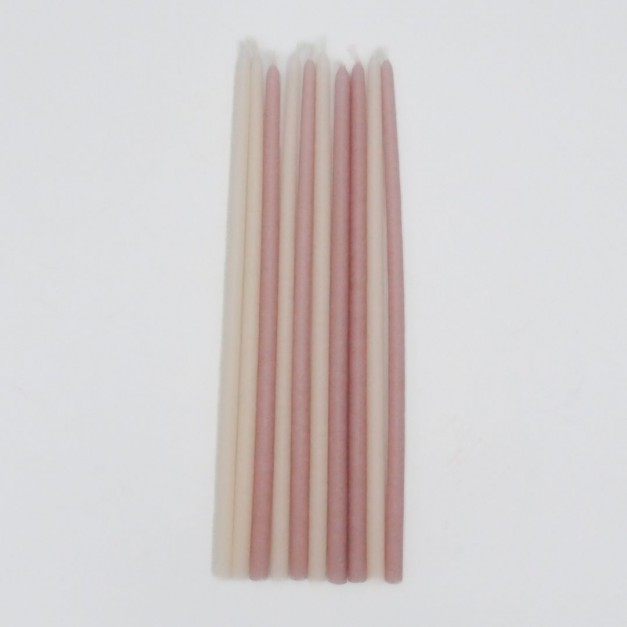 Maison Pechavy - Coffret de 10 bougies fines - Bois de rose