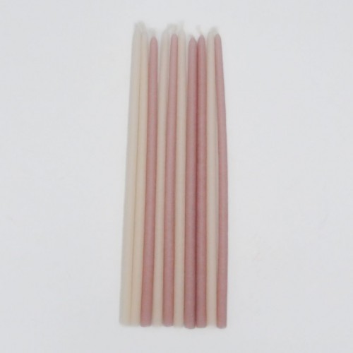 Maison Pechavy - Coffret de 10 bougies fines - Bois de rose