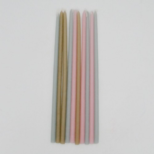 Maison Pechavy - Coffret de 10 bougies fines - Douceur Pastel