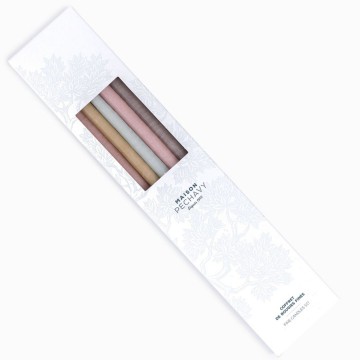 Maison Pechavy - Coffret de 10 bougies fines - Givré