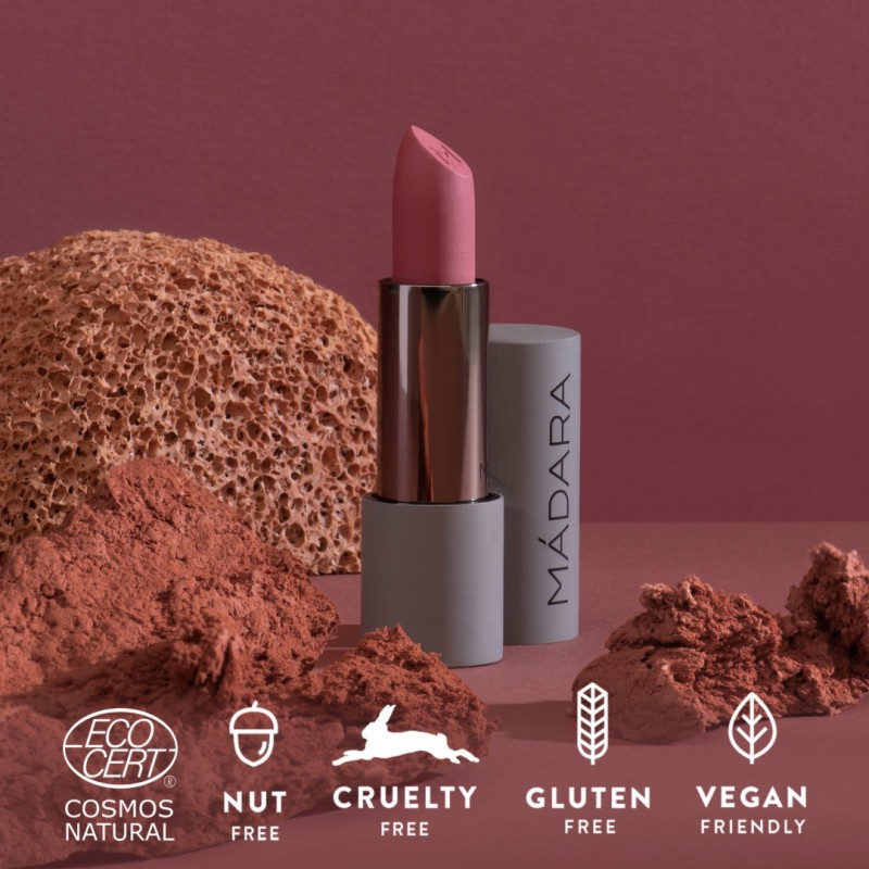 Madara - Velvet Wear Matte Lipstick 31 Cool Nude - Vegan & Hydratant Voir la slide Madara - Velvet Wear Matte Lipstick 31 Cool Nude - Vegan & Hydratant