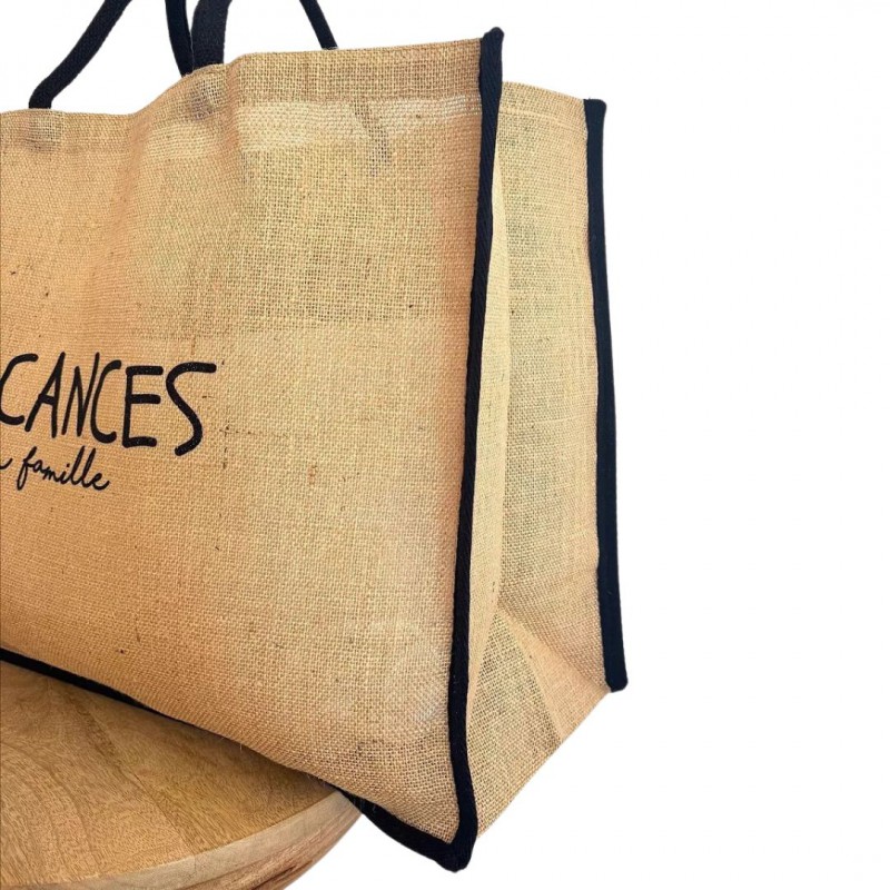 Voir la slide Marcel & Lily - Sac cabas en jute naturelle - Vacances en famille - taille XXL