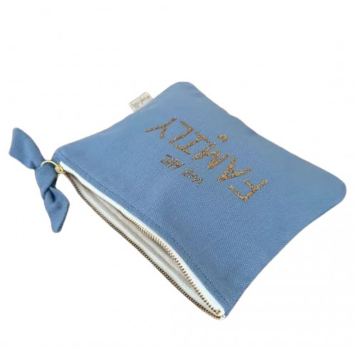Marcel & Lily - Pochette Bleu nuage We are family