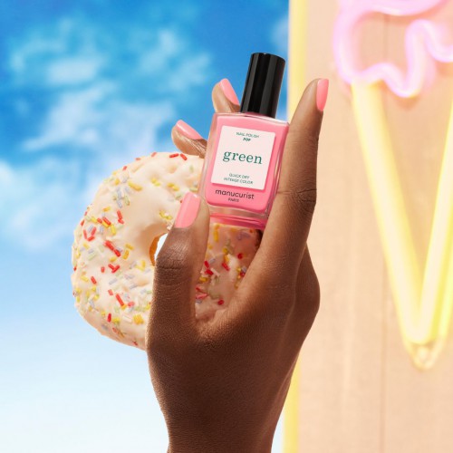 Manucurist Vernis GREEN Pop - 9 Free, Vegan & Bio-Sourcé Manucurist Vernis GREEN Pop - 9 Free, Vegan & Bio-Sourcé
